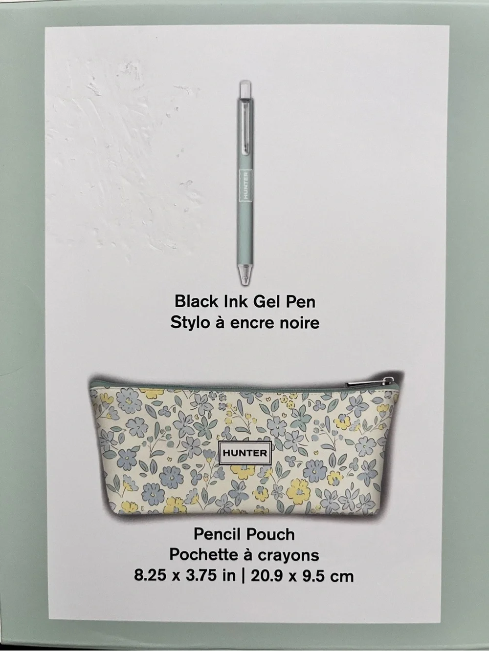 HUNTER Pencil Pouch & Gel Pen Set- Choose One